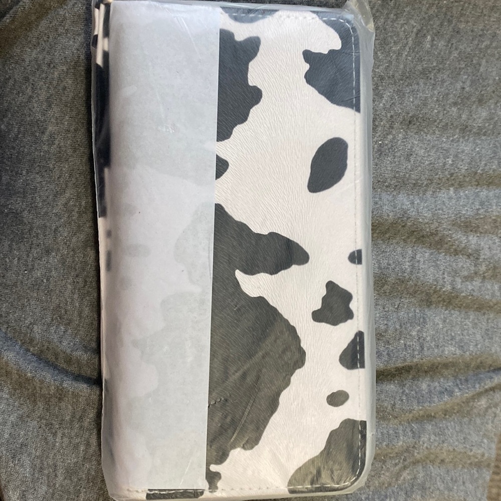Brand New Cowprint Wallet